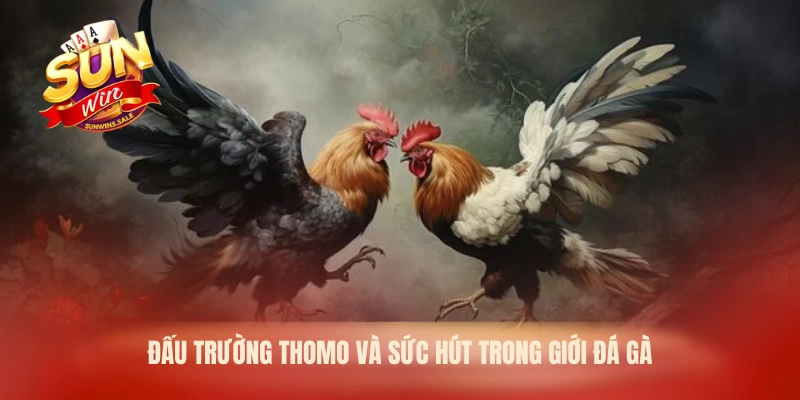 Trận Đá Gà Thomo Kinh Điển – Màn So Tài Chiến Kê 2026 1 Đấu trường Thomo và sức hút trong giới đá gà