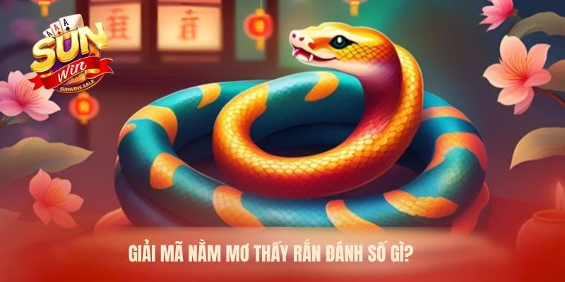 Giải mã nằm mơ thấy rắn đánh số gì? 